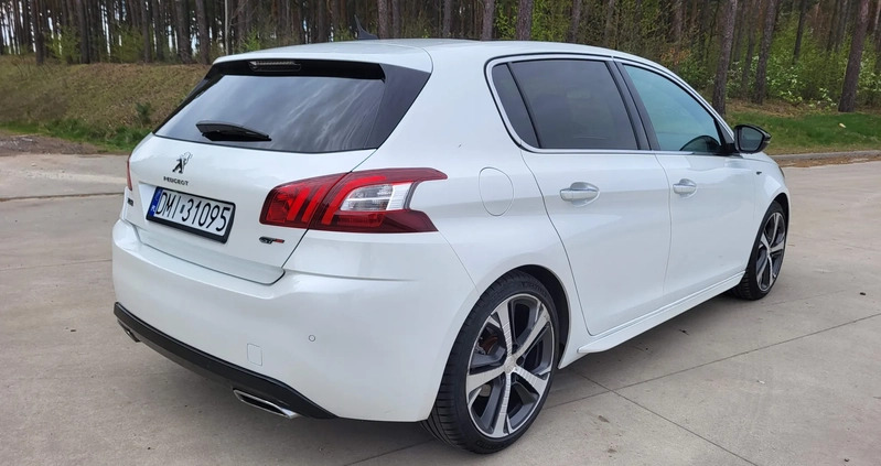 Peugeot 308 cena 50000 przebieg: 154442, rok produkcji 2015 z Opole małe 596